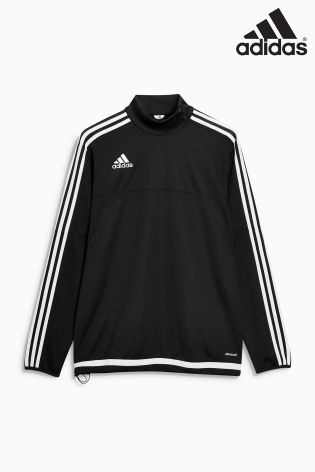 adidas Black/White Tiro 15 Training Top